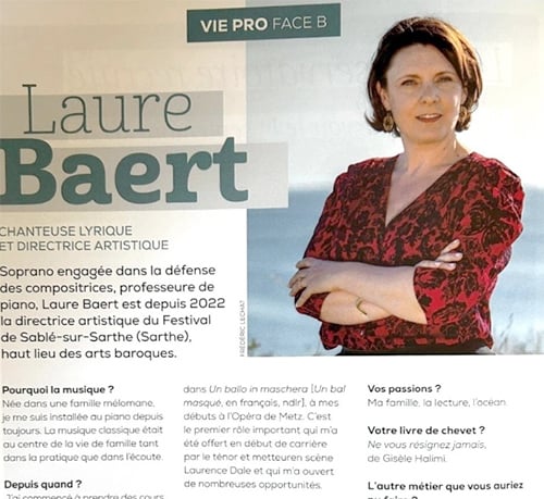 Article La Lettre du Musicien - novembre 2025